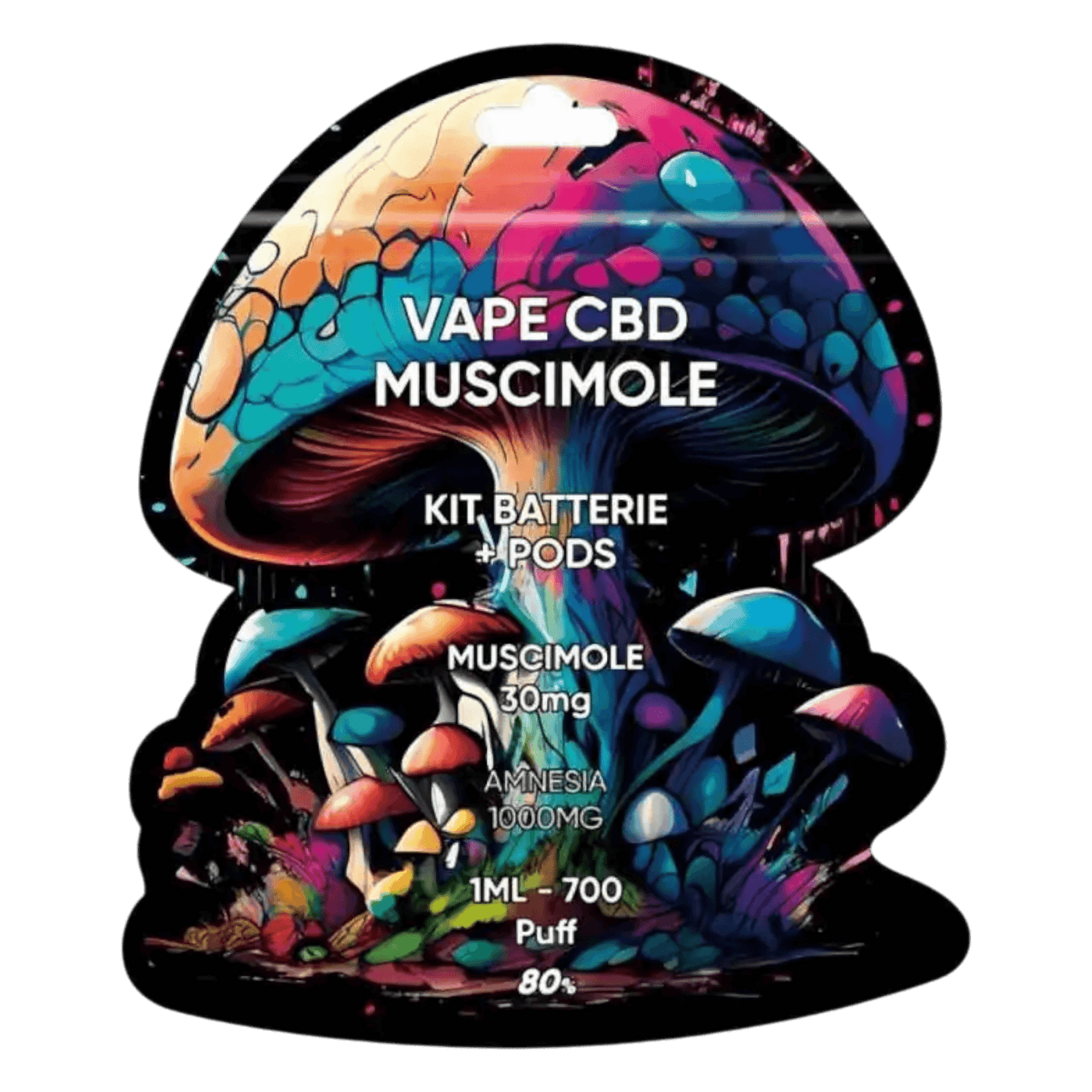 Batterie+pod Muscimole 30mg