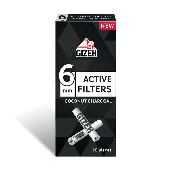 Filtres Charbon 6mm | GIZEH